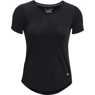Under Armour Streaker SS Női Póló Black/Black/Refl - Image 3