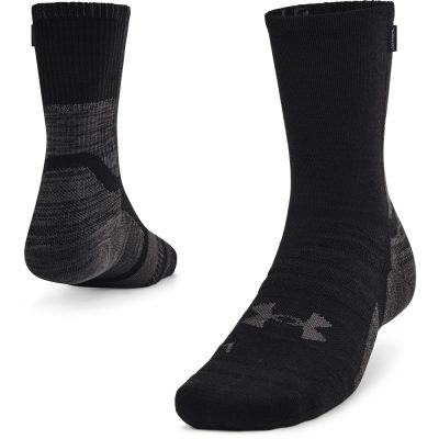 Under Armour ArmourDry Run Wool Unisex Zokni Black