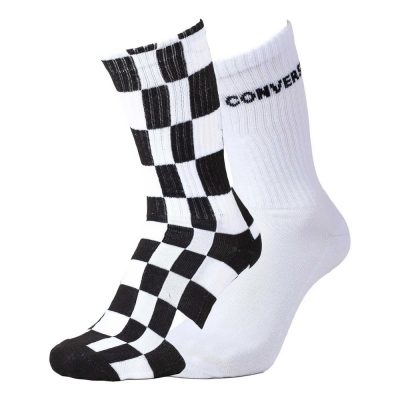 Converse Checked Skewed Crew Unisex Zokni