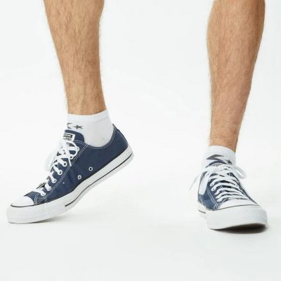 Converse Basic Low Cut Unisex Zokni White - Image 3