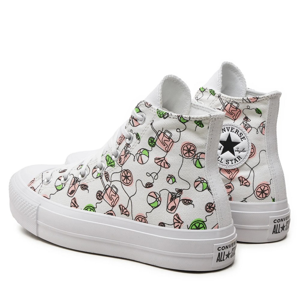 A07561C Converse Chuck Taylor Lift Női Cipő Lemonade_1