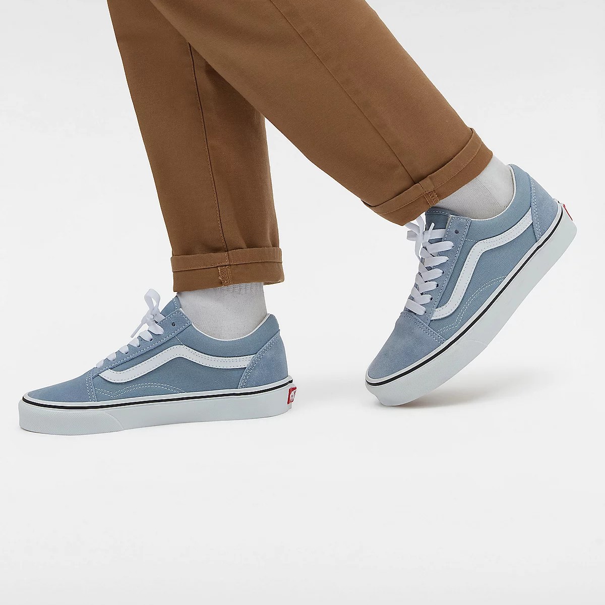 VN0007NTDSB1 Vans UA Old Skool Unisex Cipő Dusty Blue 4