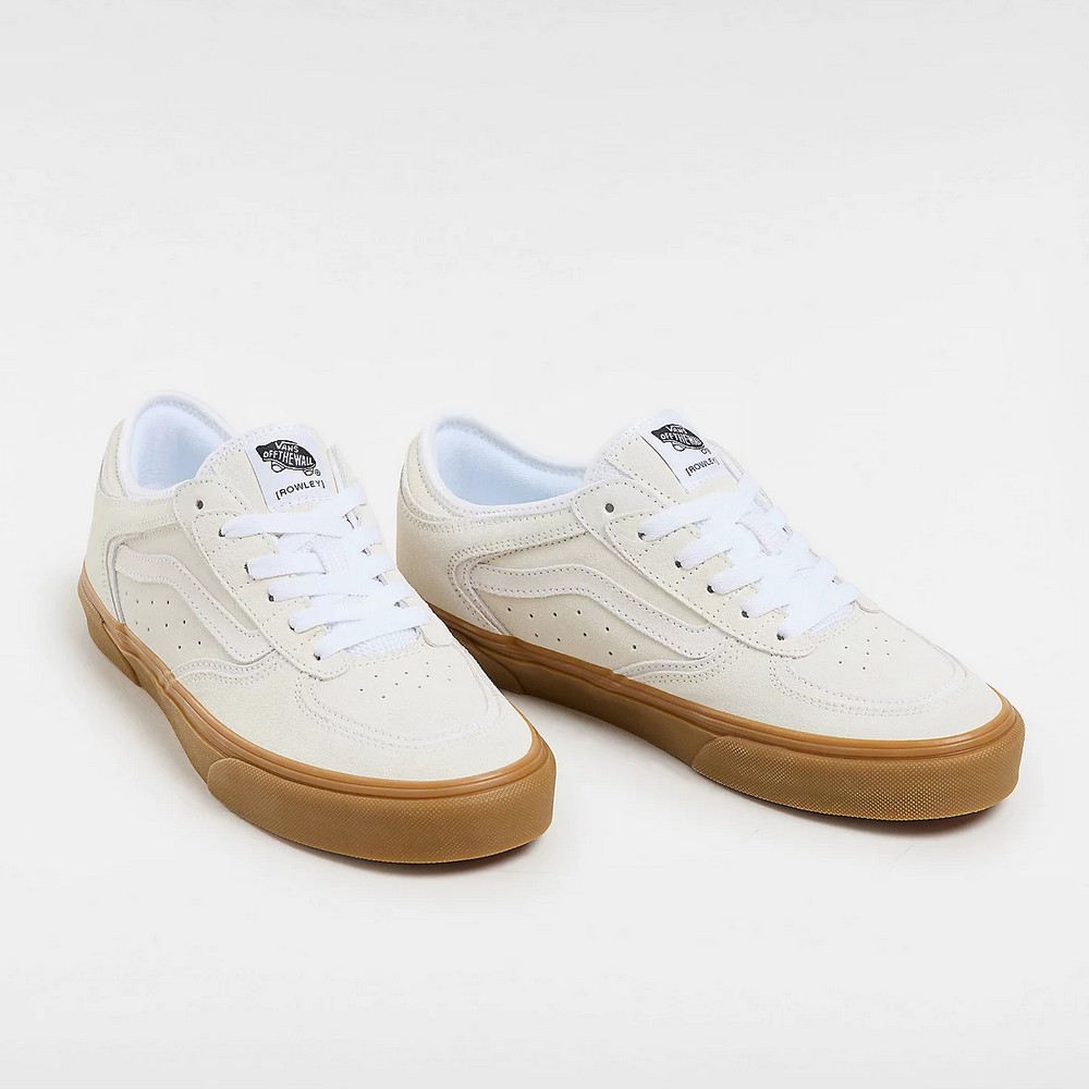 VN0009QJQJM1 Vans Rowley Classic Férfi Cipő Beige 1