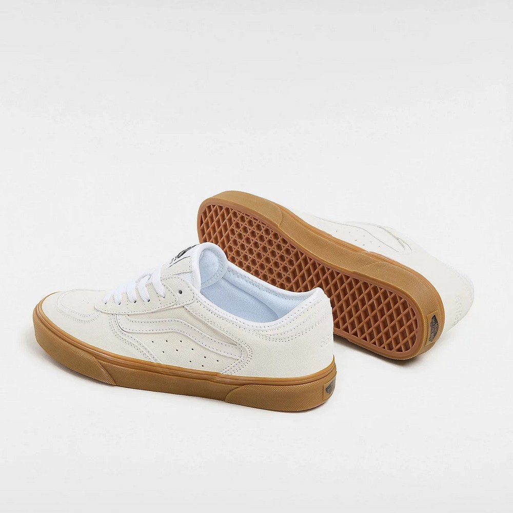 VN0009QJQJM1 Vans Rowley Classic Férfi Cipő Beige 2