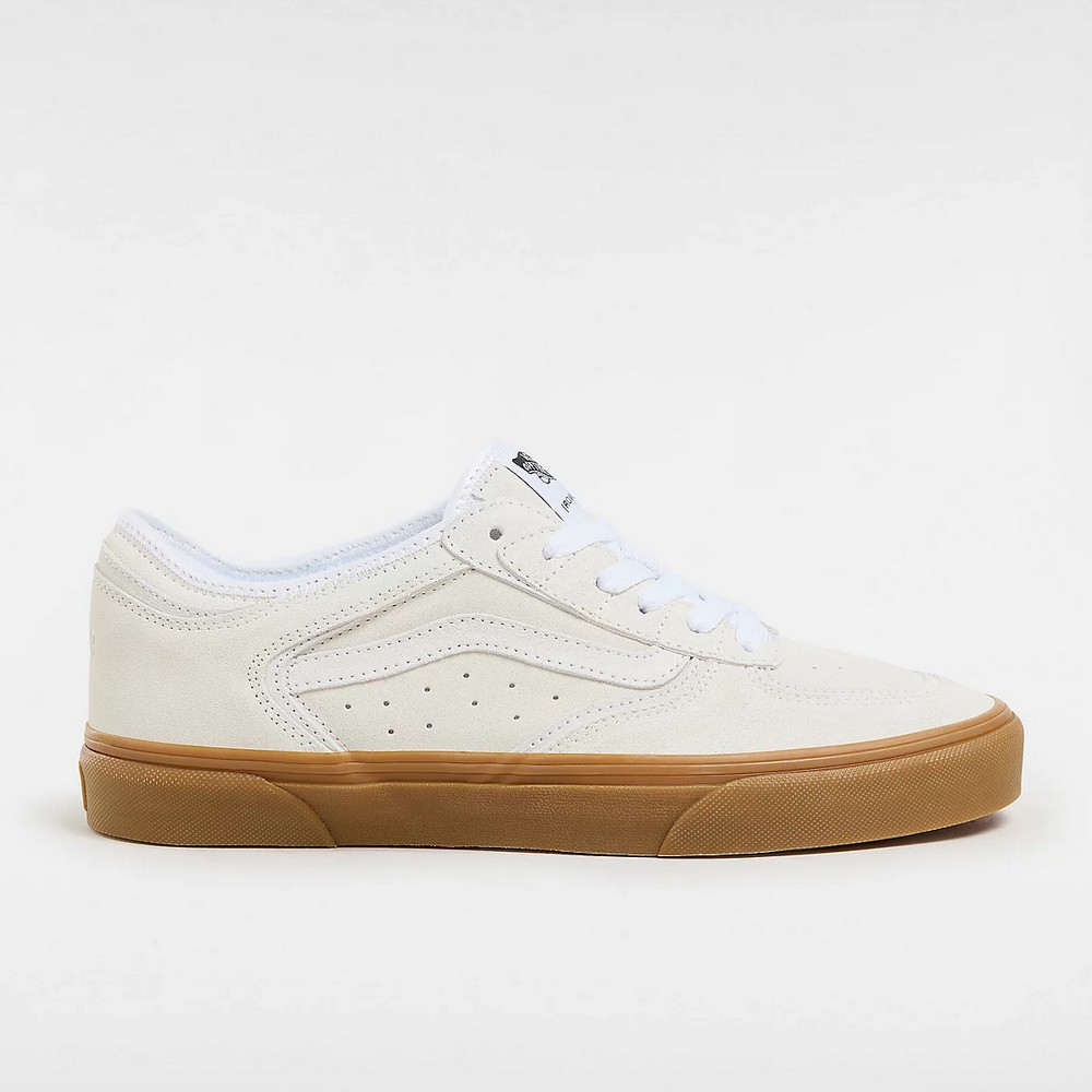 VN0009QJQJM1 Vans Rowley Classic Férfi Cipő Beige