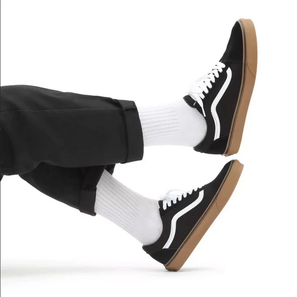 VN000CR5B9M1 Vans Old Skool Férfi Cipő BlackGum