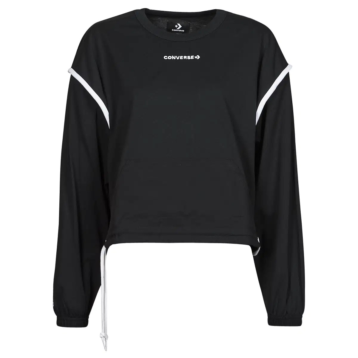 10022827-A01-001 Converse Long Sleeve Jersey Crew Női Felső 1