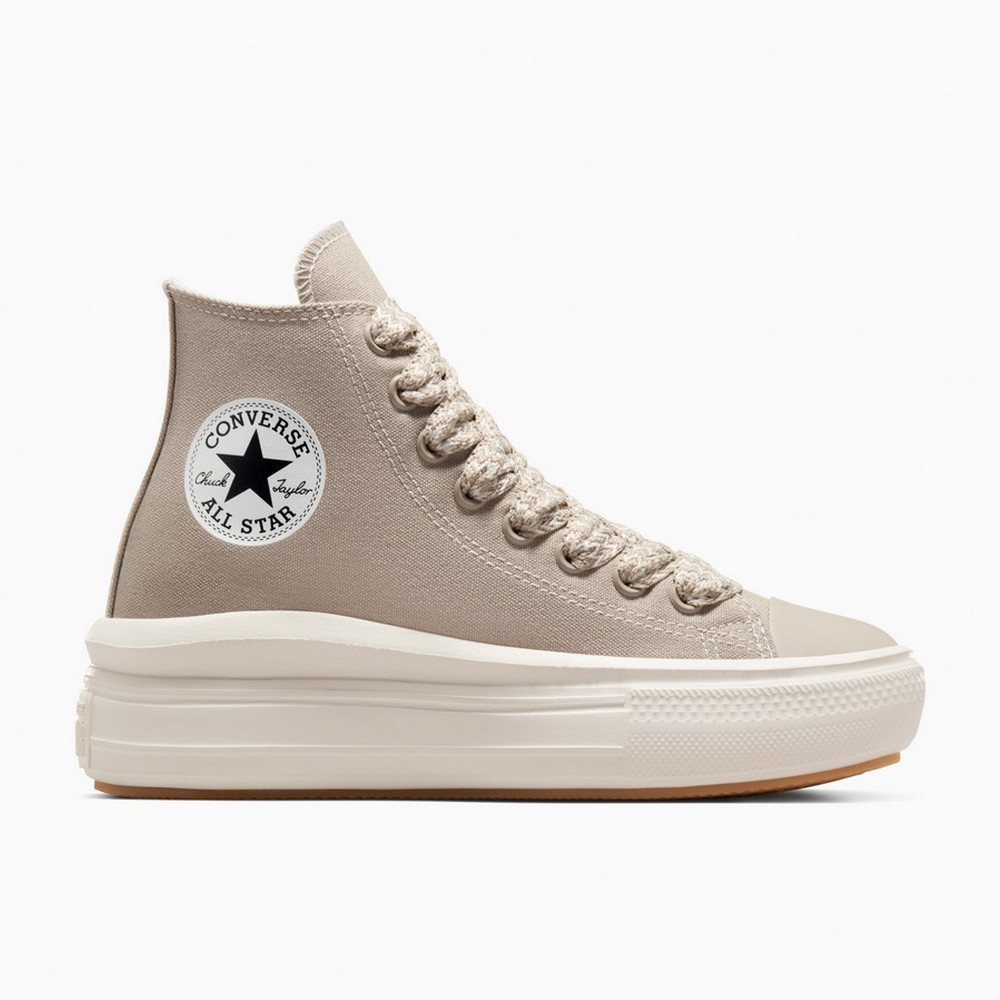 A08307C Converse CT All Star Move Női Cipő Beige