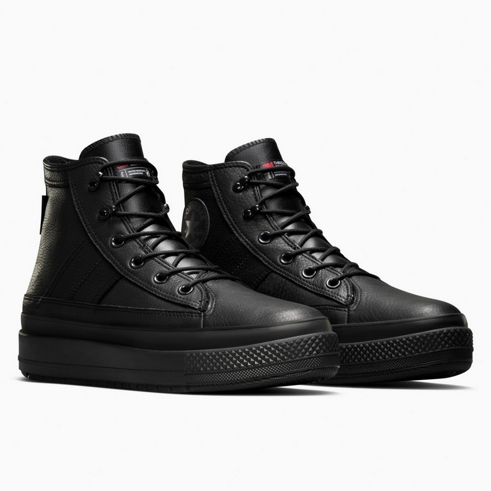 A08557C Converse CTAS Equip Wp Férfi Cipő Black 3