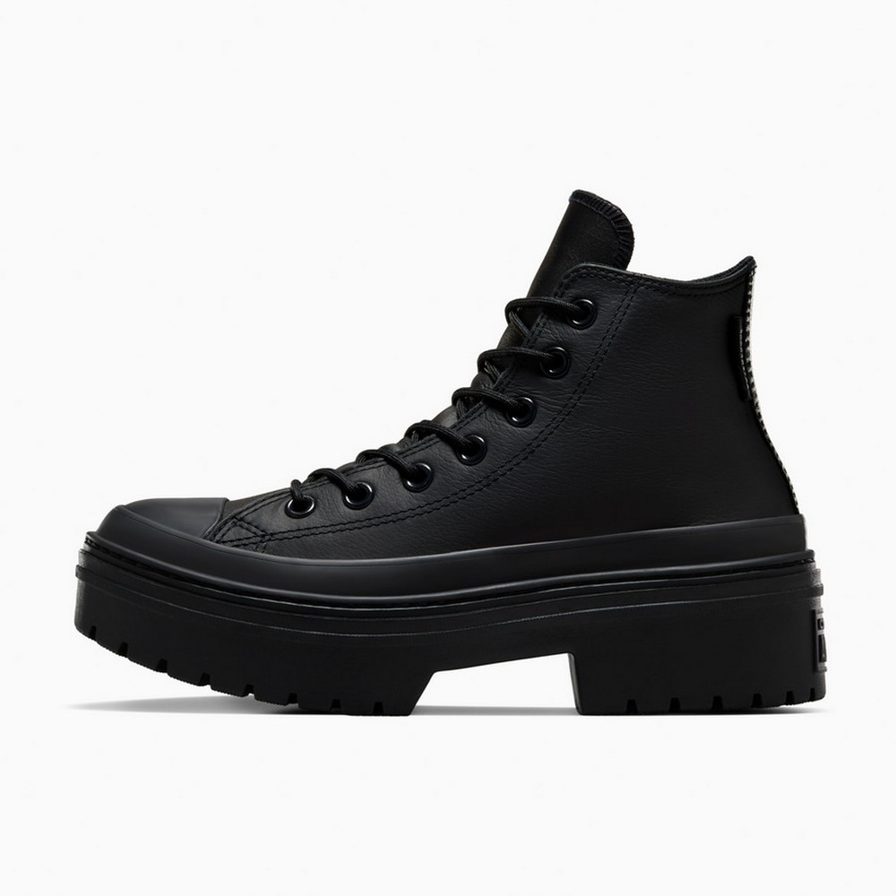 A11548C Converse CTAS Lugged Heel Női Cipő Black.