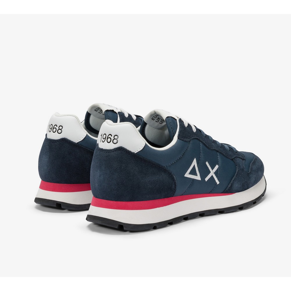 Z35101_07 SUN68 Tom Solid Férfi Cipő Navy Blue 2