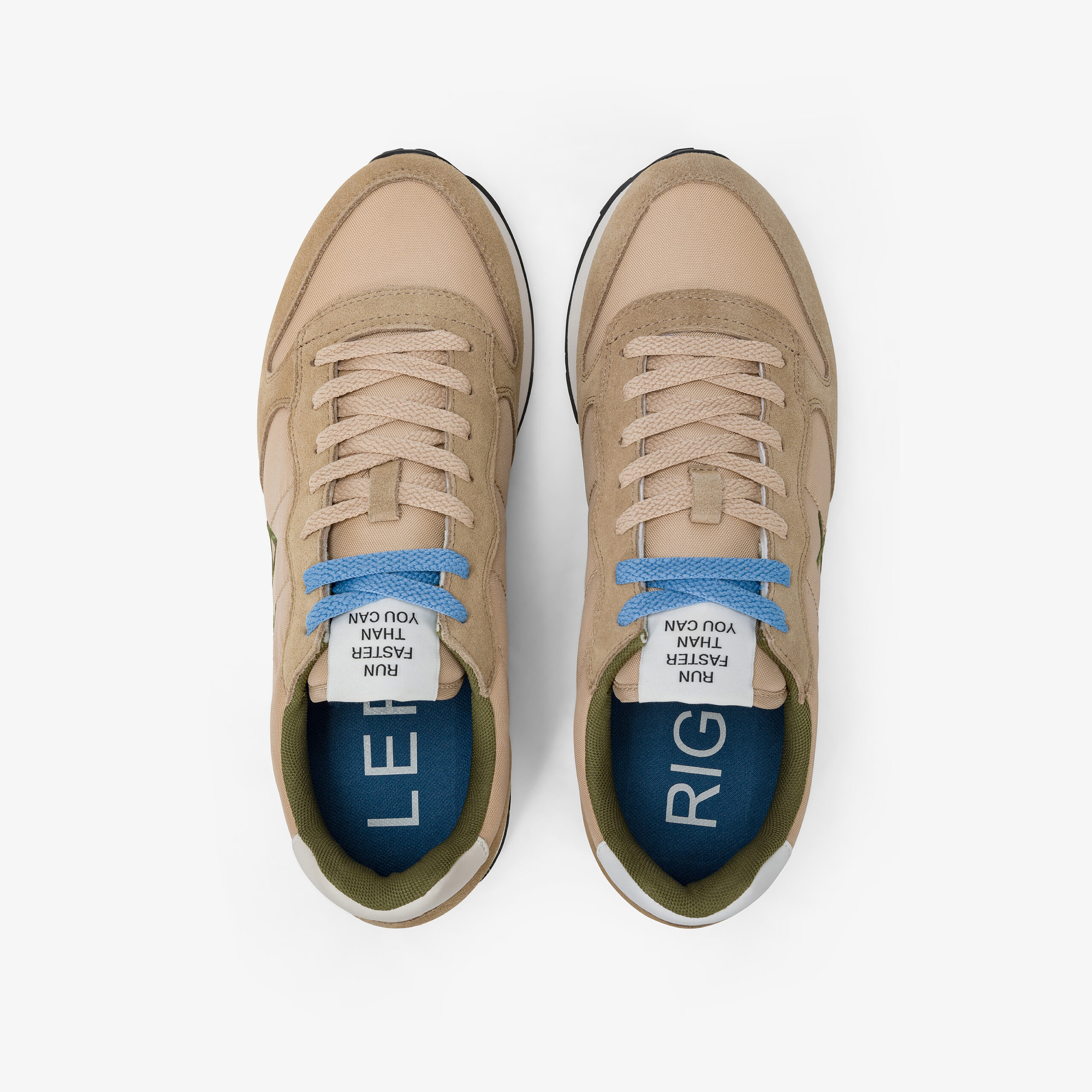 Z35101_16 SUN68 Tom Solid Férfi Cipő Beige