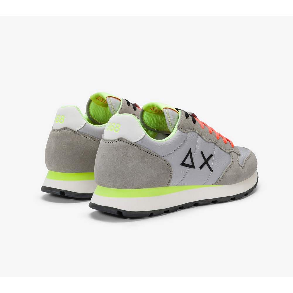 Z35102_06 SUN68 Tom Fluo Férfi Cipő Light Grey 1