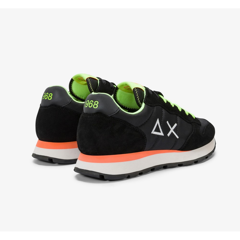 Z35102_11 SUN68 Tom Fluo Férfi Cipő Black 1
