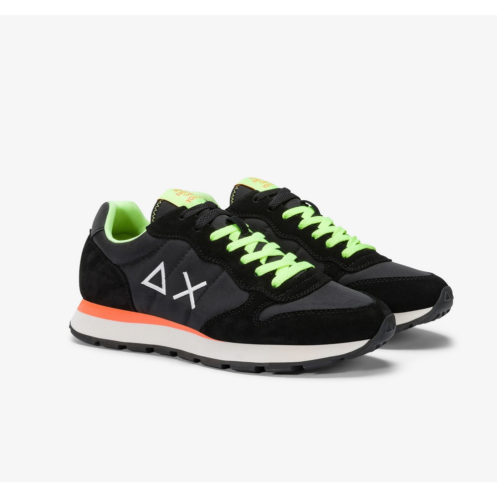Z35102_11 SUN68 Tom Fluo Férfi Cipő Black 2