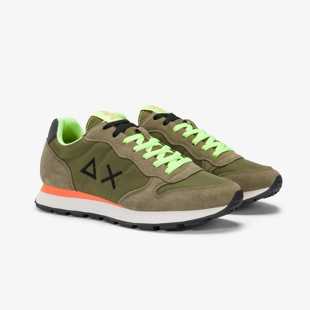 Z35102_19 SUN68 Tom Fluo Férfi Cipő Military 2