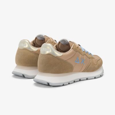 SUN68 Ally Solid Nylon Női Cipő Beige - Image 3