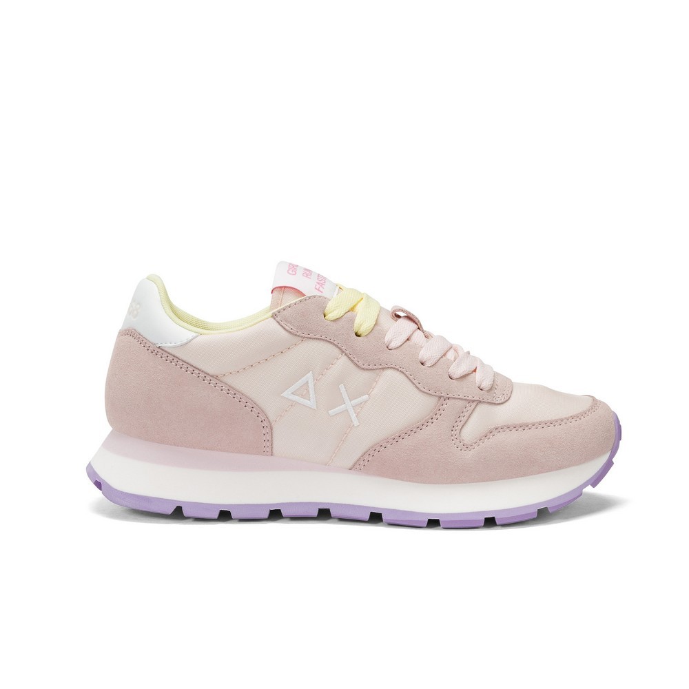 Z35201_39 SUN68 Ally Solid Nylon Női Cipő Porcelain