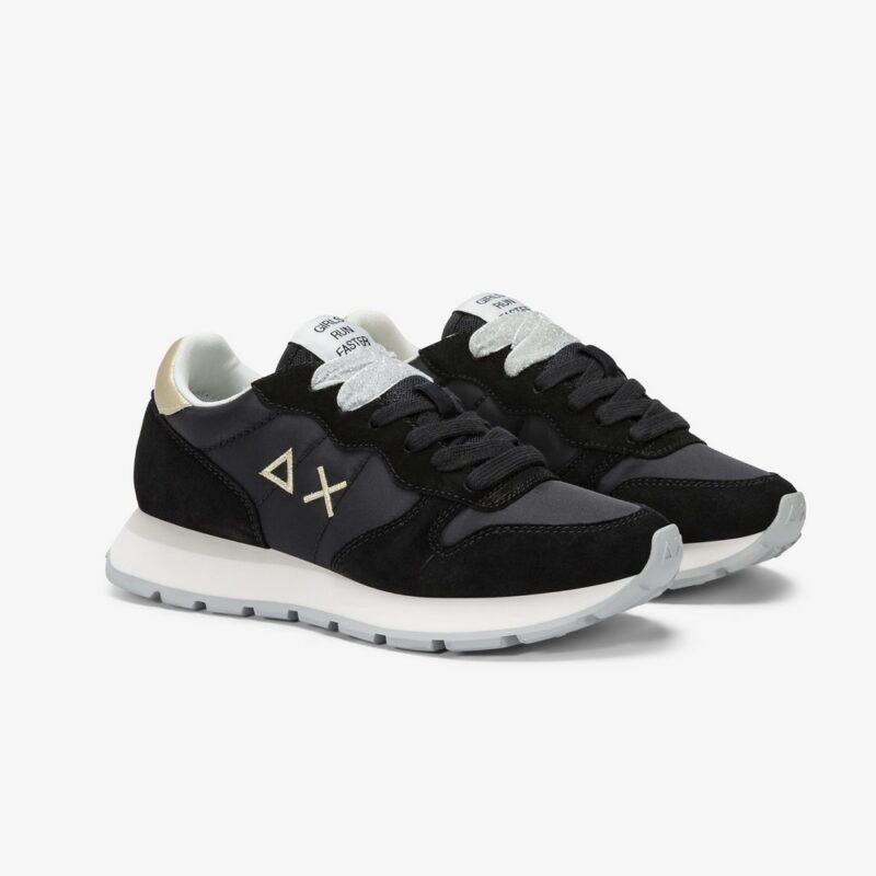 SUN68 Ally Gold Silver Női Cipő Black 1 Z35202 11 SUN68 Ally Gold Silver Noi Cipo Black 1