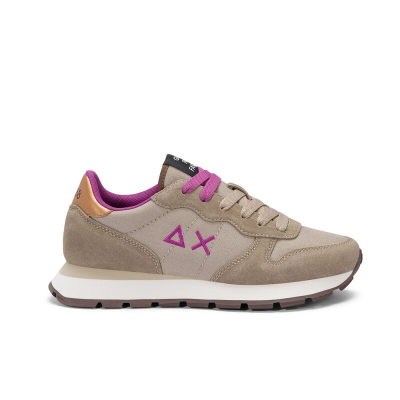 SUN68 Ally Solid Női Cipő Dark Beige