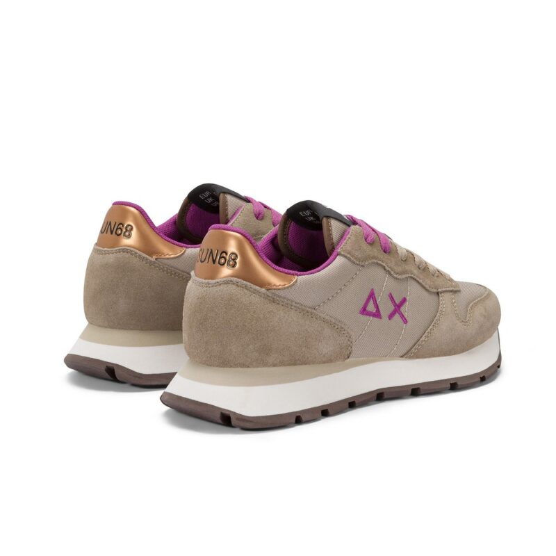 SUN68 Ally Solid Női Cipő Dark Beige 2 SUN68 Ally Solid Noi Cipo Dark Beige Z45201 77C