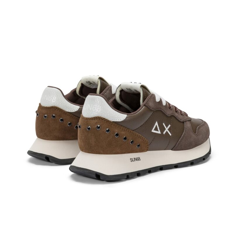 SUN68 Ally Studs Női Cipő Brown 2 SUN68 Ally Studs Noi Cipo Brown Z45206 08C