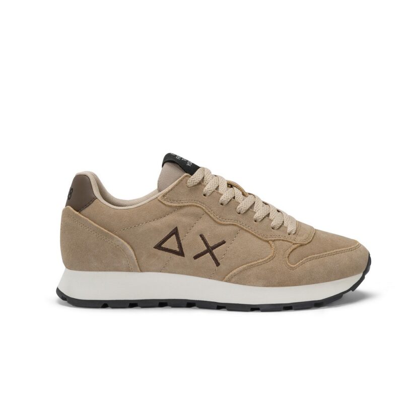 SUN68 Tom Suede Férfi Cipő Dark Beige