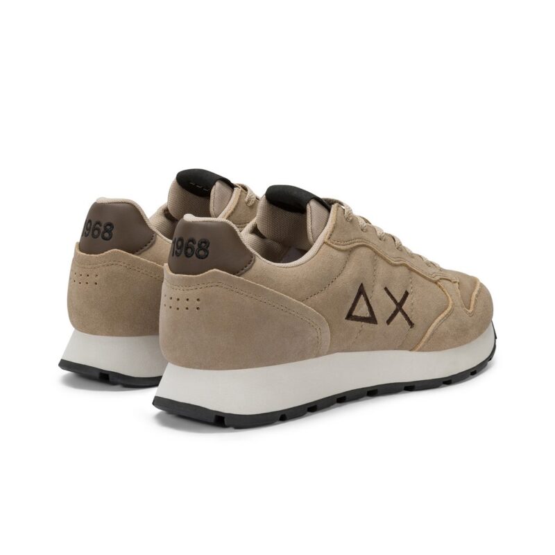 SUN68 Tom Suede Ferfi Cipo Dark Beige Z45106 77C