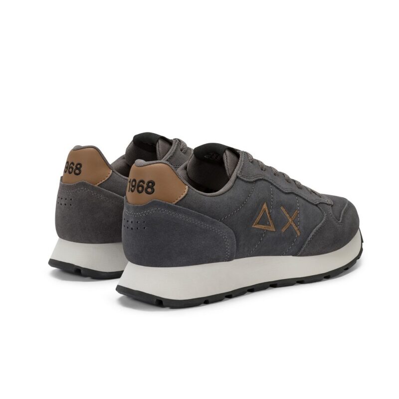 SUN68 Tom Suede Ferfi Cipo Dark Military Z45106 47C