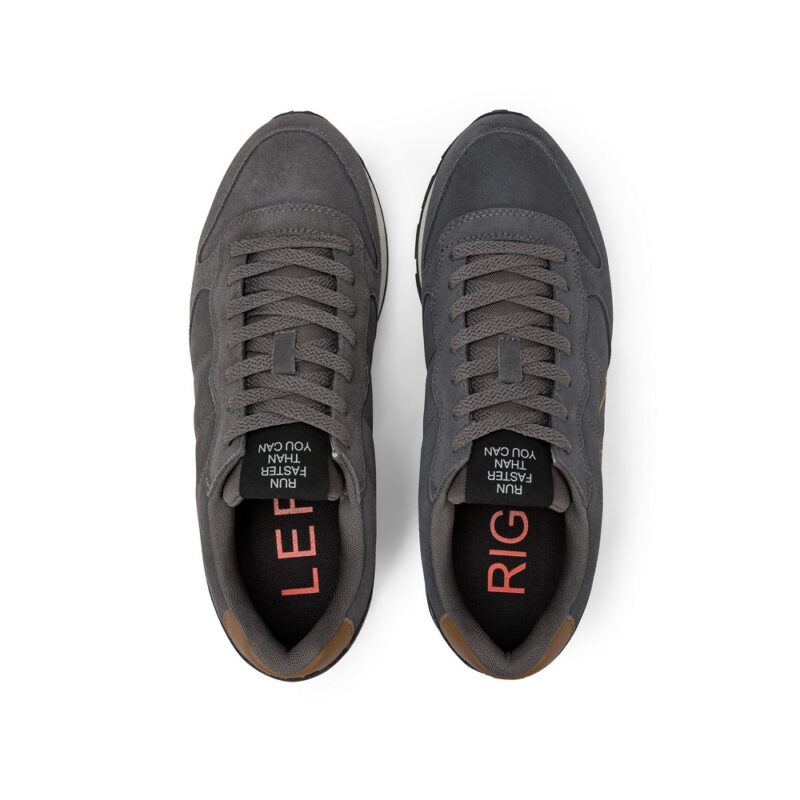 SUN68 Tom Suede Ferfi Cipo Dark Military Z45106 47D
