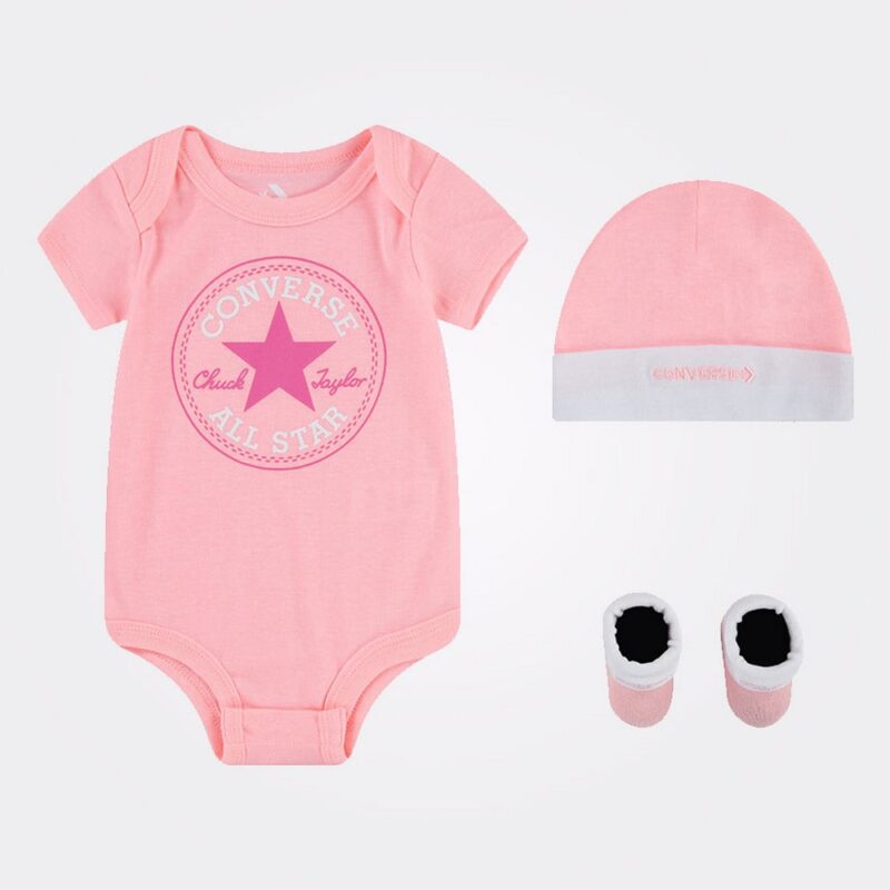 Converse CTP Hat Set Gyerek Ruha Pink