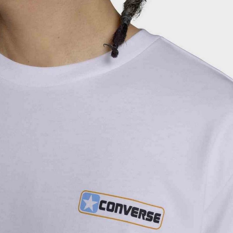 Converse Box Logo Ferfi Polo White cvm5t179 wht d 107x1 1