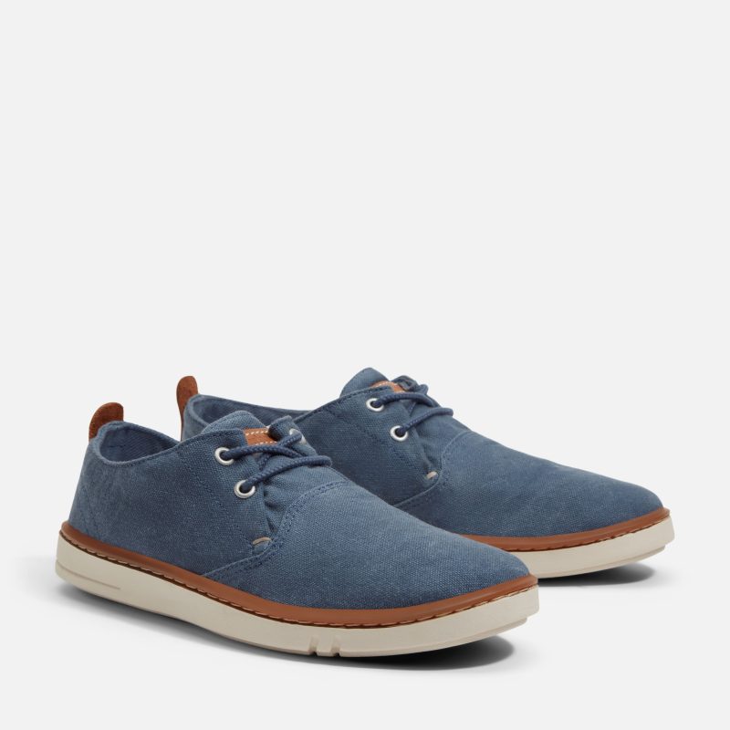 Timberland Hookset Canvas Férfi Cipő Dark Blue 2 TB0A6CNJEP41 1