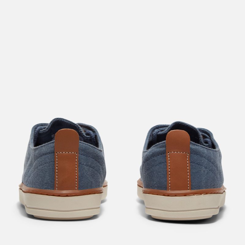 Timberland Hookset Canvas Férfi Cipő Dark Blue 5 TB0A6CNJEP41 4