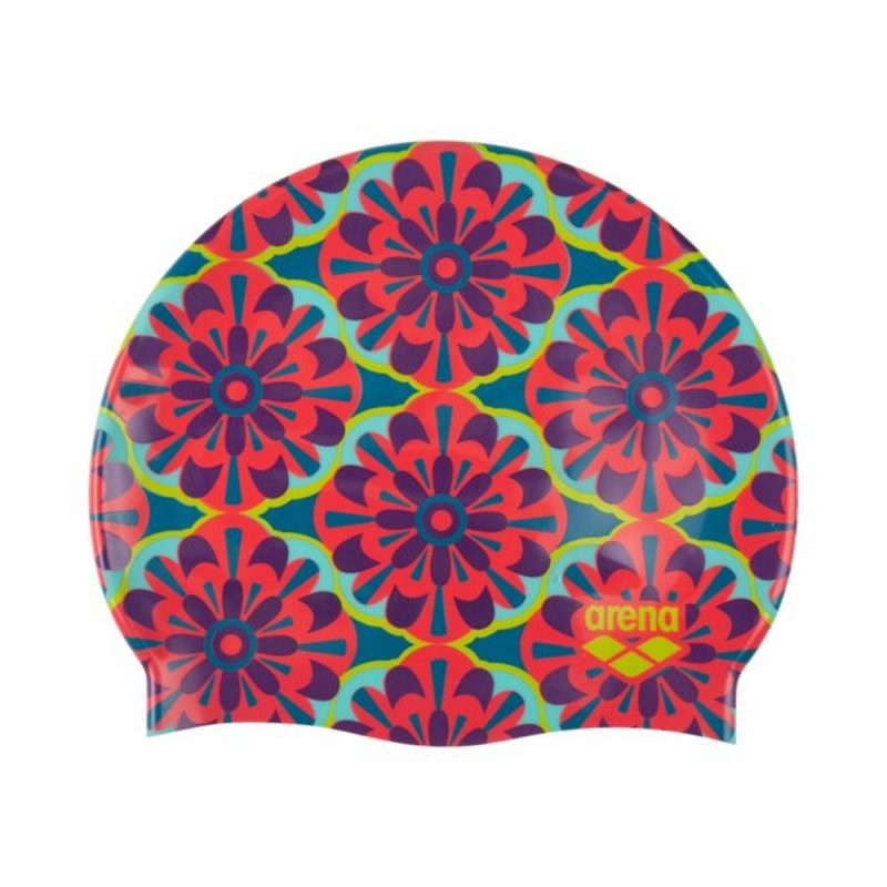 Arena Print 2 Swim Cap Unisex Úszósapka Floral