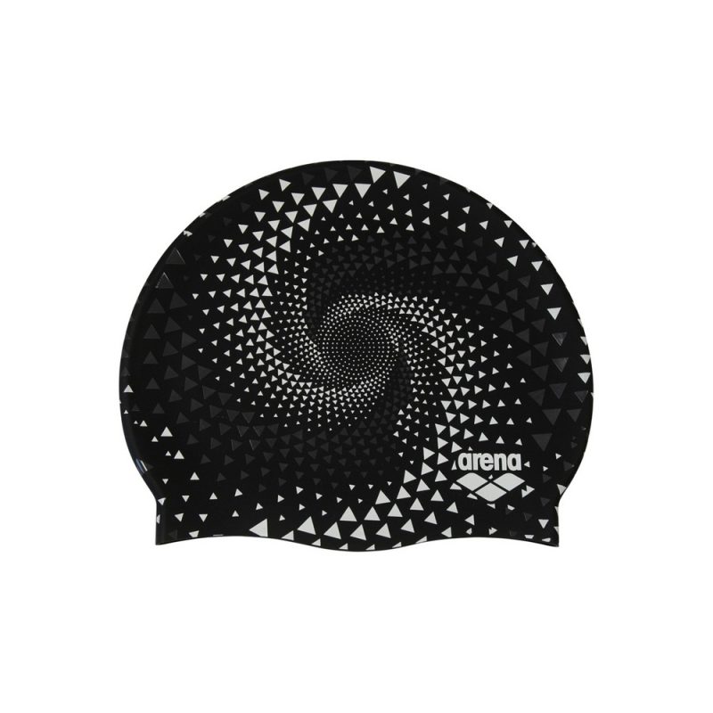 Arena Print 2 Swim Cap Unisex Úszósapka Black